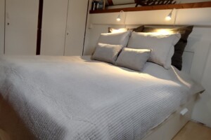 Doppelbett Schlafzimmer Zwischengeschoss